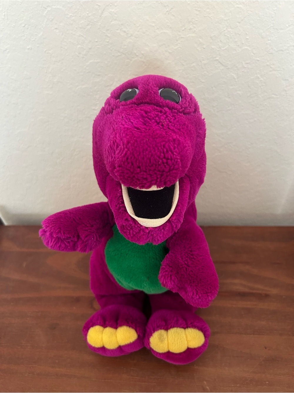 Dakin Lyons Group Barney the Purple Dinosaur Plush Stuffed Animal 1992 14”